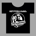 Kotiteollisuus pysy kaukana t-paita