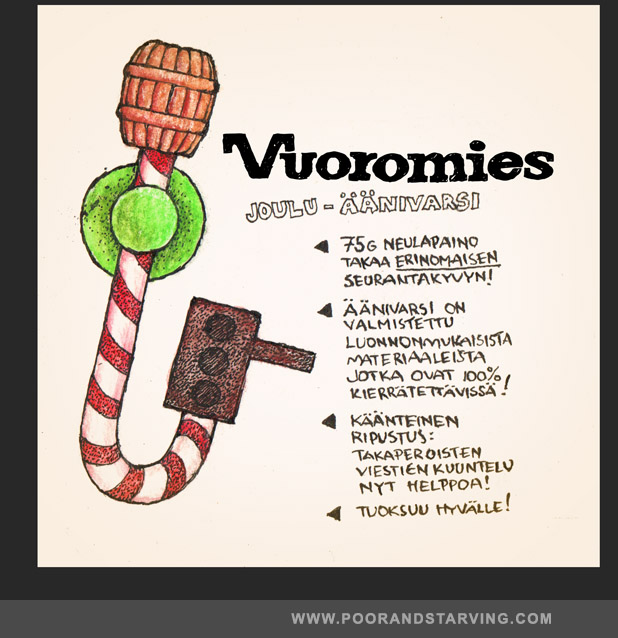 vuoromies joulukalenteri 2025